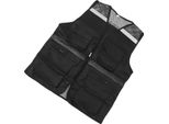 Gilet Da Lavoro Riflettente Tasche Multiple Design A Rete Gilet Di Sicurezza Traspirante Ad Alta Visibilità Con Strisce Riflettenti