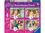 Ravensburger - Puzzle Della Principessa 4In1