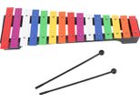 15 Note Xilofono Di Legno Con 2 Mallet Tasti Colorati Glockenspiel Xilofono Strumento A Percussione Per Principianti Regalo Di Natale Regalo Di Compleanno Strumenti Musicali