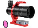 Telescopio Svbony SV555 Apo Con Guida Fuori Asse SV238, Prismi Oag 8 X 14 Mm, Alimentatore Cc Per Telescopio A 6 Canali SV241, Filtri Uv/Ir Per Telescopio Da 2 Pollici