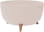 Fioriere Siena Garden Oslo Stripe Crema A Righe, 47 X 26,5 Cm