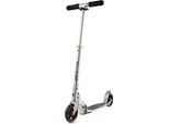 Micro Scooter Speedplus Nero/Arancione Monopattino Kickboard Bambini Città