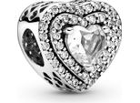 Pandora Ciondolo Cuore Sublime Scintillante 799218C01
