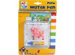 Simba Dickie Art & Fun Water Pen Farm Colouring Book 106334634