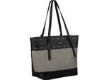 David Jones | Borsa Shopper Grande, Da Donna, Con Manici Regolabili, Nera, 42,5X28X15 Cm