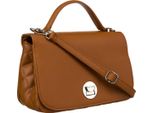 David Jones | Borsa Da Donna, Con Finiture In Argento, Marrone, 25,5X16X9,5 Cm