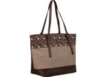 David Jones | Borsa Shopper Grande, Da Donna, Con Manici Regolabili, Marrone, 42,5X28X15 Cm