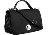 David Jones | Elegante Borsa A Tracolla, Con Lati Trapuntati, Nera, 25,5X16X9,5 Cm