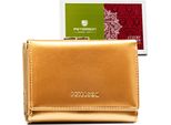 Peterson | Portafoglio Da Donna Alla Moda, In , Oro, 12,5X9 Cm