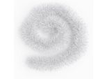 Ghirlanda Di Abete Artificiale Ghirlanda Decorativa Per Interni Ed Esterni Decorazione Natalizia 10 Metri (Bianco)