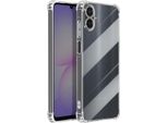 Mayaxess, Custodia In Silicone Per Galaxy A07 Con Angoli Rinforzati, Trasparente