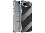 Mayaxess, Custodia In Silicone Per Iphone Air Con Angoli Rinforzati, Trasparente