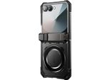 Supcase, Custodia Unicorn Beetle Grip Per Galaxy Z Flip7 Con Kickstand, Nero