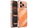 Mayaxess, Custodia In Silicone Per Iphone 17 Pro Con Angoli Rinforzati, Trasparente
