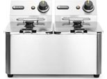 Friggitrice Hendi Linea Cucina - 2X4L, Linea Cucina, 8L, 230V/6000W, 470X380X(H)315Mm