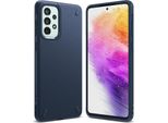 Ringke Onyx Custodia Robusta Per Samsung Galaxy A73 Blu Navy