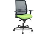 Alares Sincro Chair Black Mesh Bali Bali Pistachio Bracciolo Regolabile