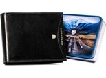 Peterson | Portafoglio Da Uomo, In Pelle, Con Rfid, Nero, 12X9 Cm