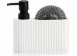 Andrea House 2 In 1 Dispenser Di Sapone Per Lavello, Multicolore, Standard