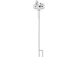 Gilde Gartenstecker, "Fahrrad"", Metall, Schwarz, Ve 3, L. 6 Cm, B. 18 Cm, H. 80 Cm 69121"