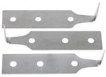 Ks Tools Set Di Lame Per Estrattore In Acciaio Inox, Lunghezza Lama 25 Mm, 3 Pezzi - 140.2356