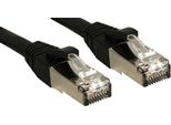 Lindy 45604 S/Ftp Cat6 Kabel,Schwarz 3.00M Lsoh, Inkl. Testprotokoll