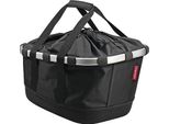 Klickfix Reisenthel Bikebasket GT GepäCkträGertasche Mit Aluminumrahmen FüR Racktime Schwarz