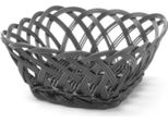 Hendi KöRbe Mit Gewebtem Rand, Quadratisch, Schwarz, 190X190X(H)80Mm