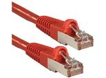 Lindy 47164 Cat6A S/Ftp Pimf Lsoh, Rot, 2.00M Patchkabel
