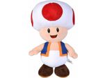 Simba Maskotka Pluszowa Toad 40 Cm - Super Mario Bros, Oficjalny Produkt