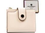 Peterson | Portafoglio Da Donna Spazioso Ed Ecologico, In Pelle, Beige, 12,5X9,5 Cm