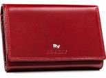 Rovicky | Portafoglio Da Donna Medio E Comodo, In Pelle Naturale, Rosso, 14,5X10 Cm