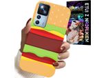 Custodia Per Xiaomi 12T / 12T Pro - Burger Cheeseburger Custodia Regalo