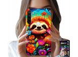 Custodia Per Xiaomi Note 8T - Motivi Animali Colorati Koala + Vetro