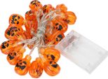 Lanterne Di Zucca Di Halloween Stringa Di Luci A Led A Batteria Per Decorazioni Di Halloween All'aperto E Al Coperto