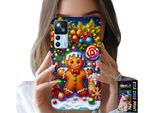 Custodia Per Xiaomi 12T / 12T Pro - Gingerbread, Candy Christmas Patterns + Vetro