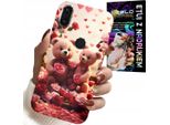 Custodia Per Xiaomi Note 7 - Orsacchiotti, Ti Amo, Cuori Molti Designs Case