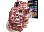 Custodia Per Xiaomi Note 7 - Modelli Femminili E Alla Moda, Teschio Con Rose