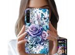Custodia Per Xiaomi Note 8T - Custodia Con Motivi Floreali Blush + Vetro