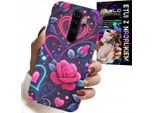 Custodia Per Xiaomi Redmi 9 - Cuore, Rosa, Custodia Per Adolescenti + Vetro