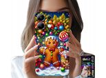 Custodia Per Xiaomi Note 13 4G - Gingerbread, Candy Christmas Patterns + Vetro