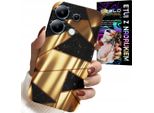 Custodia Per Xiaomi Note 13 Pro 4G - Design Elegante Oro + Hydro Foil