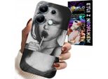 Custodia Per Xiaomi Note 14S - Monna Lisa Con Lollipop Custodia Con Motivi Alla Moda