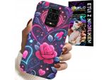 Custodia Per Xiaomi Note 9 Pro / 9S - Cuore, Rosa, Custodia Per Adolescenti + Vetro