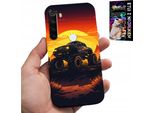 Custodia Per Xiaomi Note 8T - Monstertruck, Camion, Motivi + Vetro