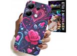 Custodia Per Xiaomi Note 13 Pro 5G - Cuore, Rosa, Custodia Per Adolescenti + Vetro