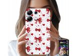 Custodia Per Xiaomi Note 13 4G - Nastri Rossi Motivi Alla Moda