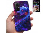 Custodia Per Xiaomi Note 12S 4G - Serpente Cobra Serpente A Sonagli Custodia Rettile + Foil
