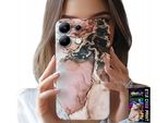 Custodia Per Xiaomi Note 13 5G - Elegante Design Marmorizzato Di Tendenza + Vetro