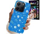Custodia Per Xiaomi Note 14 4G - Bone Paws Dog Patrol Designs Per Bambini